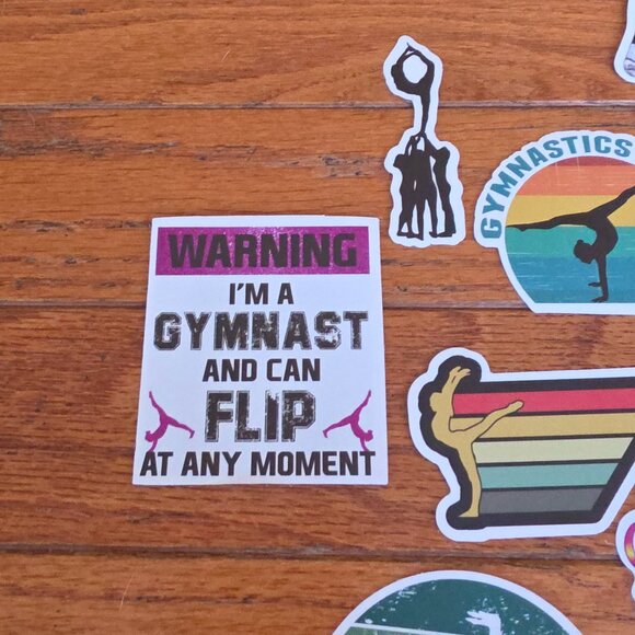 Vinyl Stickers - Gymnastics - Picture 2 of 5